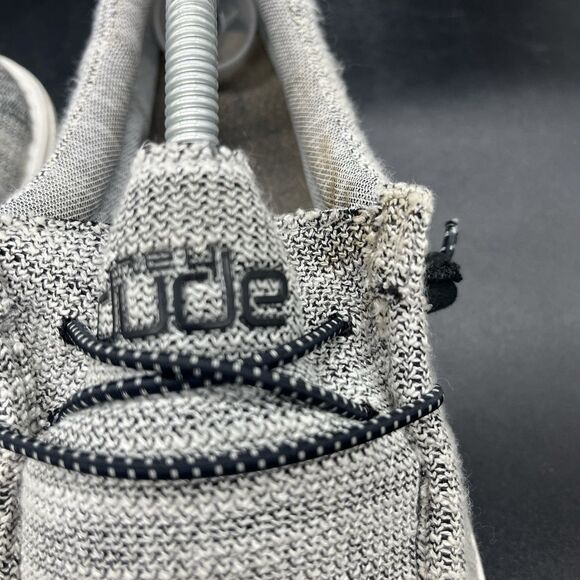 Hey Dude Wally Stretch Yin and Yang US 9 Men's Shoes Gray 110383266 - Picture 4 of 8